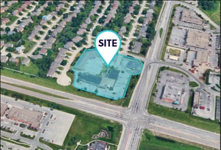 3750 N 156th St, Omaha, NE - Aerial  map view