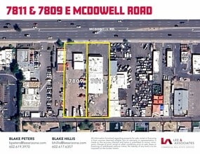 7809 E McDowell Rd, Scottsdale, AZ à louer Aérien- Image 1 de 1