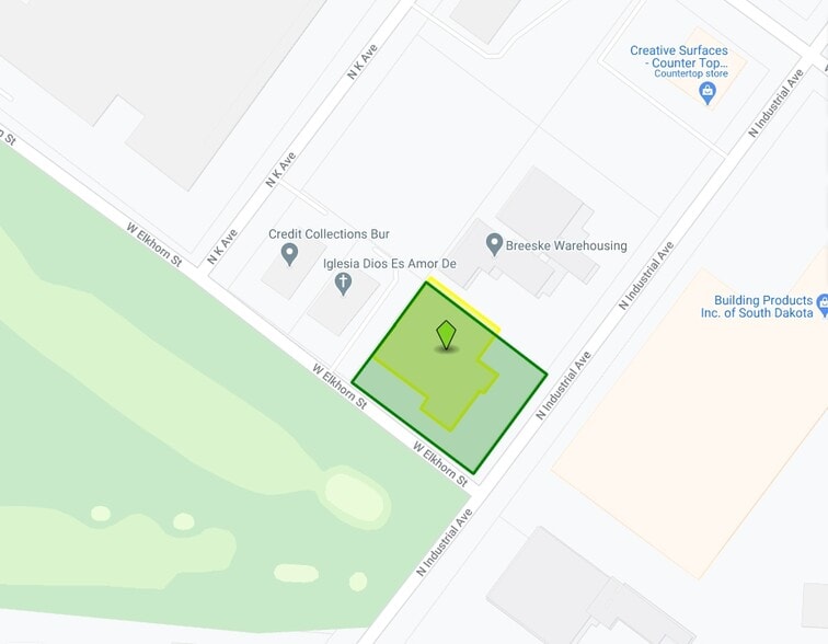 1501 N Industrial Ave, Sioux Falls, SD for sale - Plat Map - Image 2 of 2