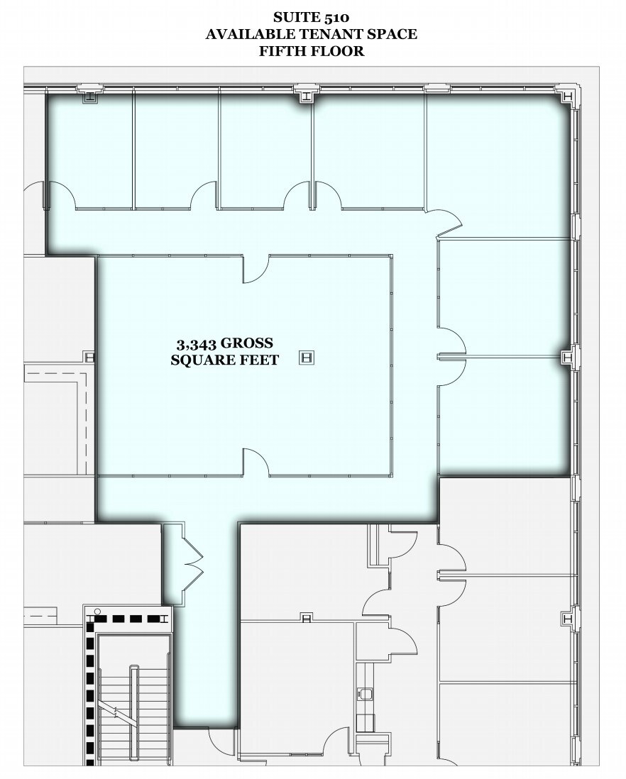 250 Main St, Lafayette, IN à louer Plan d’étage- Image 1 de 1