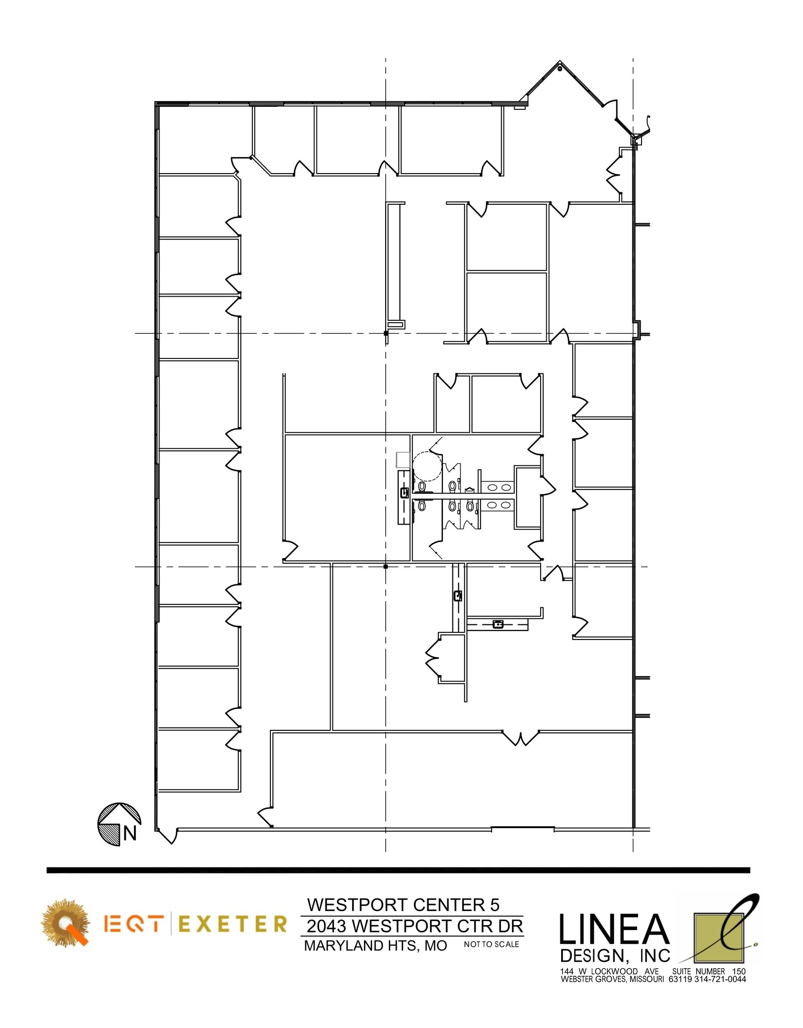 2033-2043 Westport Center Dr, Saint Louis, MO à louer Plan de site- Image 1 de 1