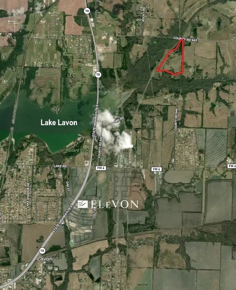 000 CR 543, Nevada, TX for sale - Aerial - Image 2 of 6