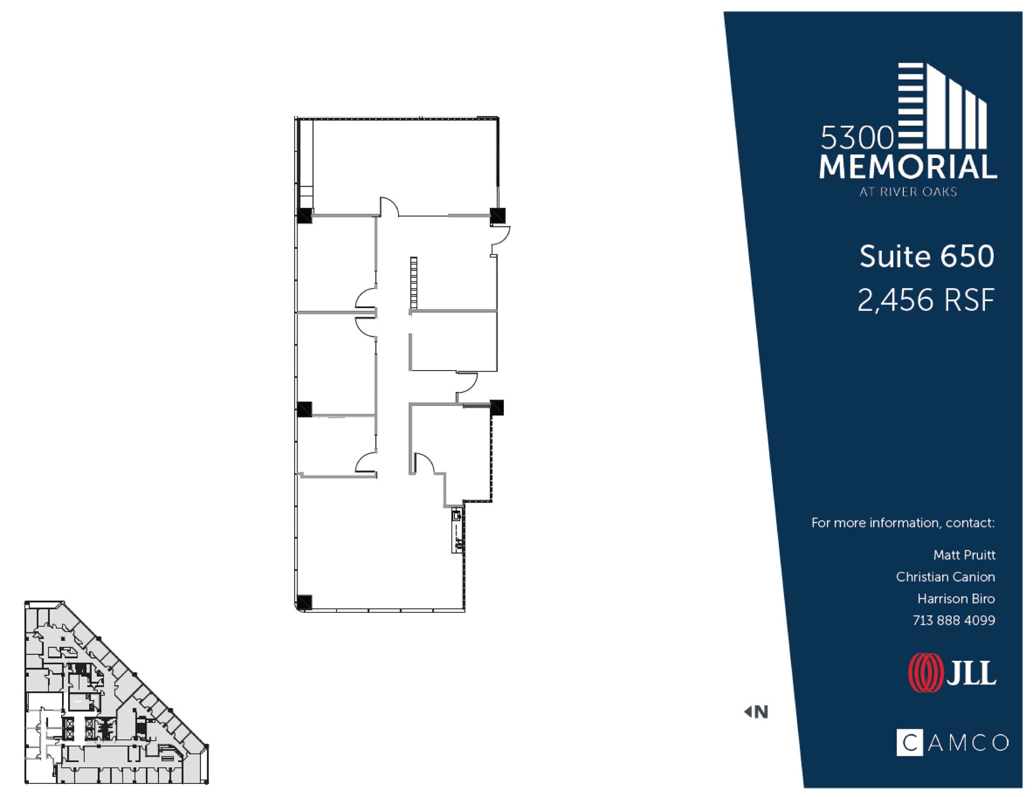 5300 Memorial Dr, Houston, TX for lease Floor Plan- Image 1 of 1