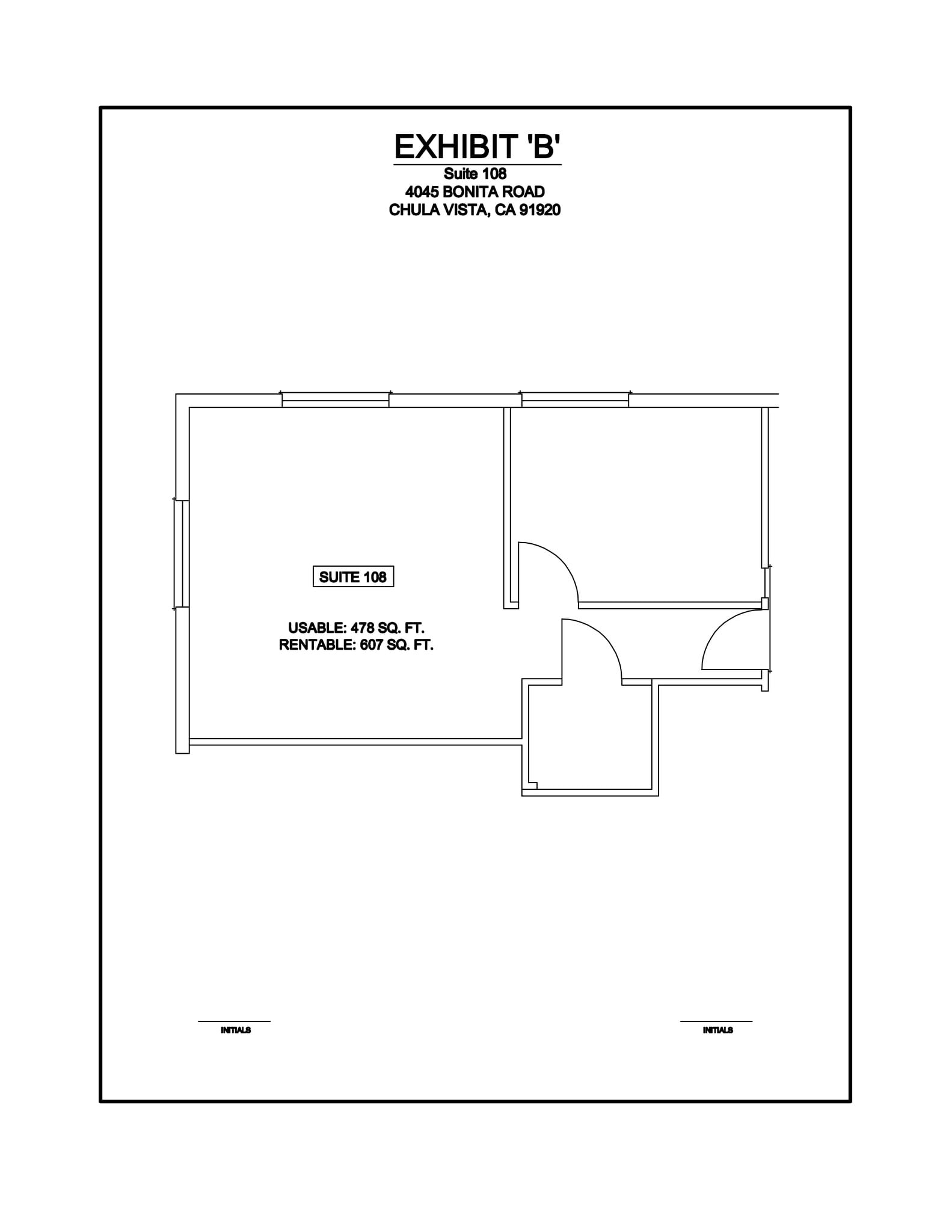 4045 Bonita Rd, Bonita, CA for lease Site Plan- Image 1 of 1