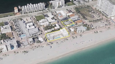 2800 N Surf Rd, Hollywood, FL - Aérien  Vue de la carte