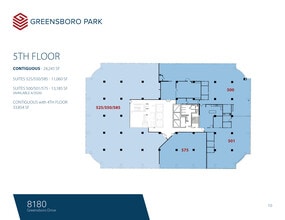8180-8200 Greensboro Dr, McLean, VA for lease Floor Plan- Image 1 of 1