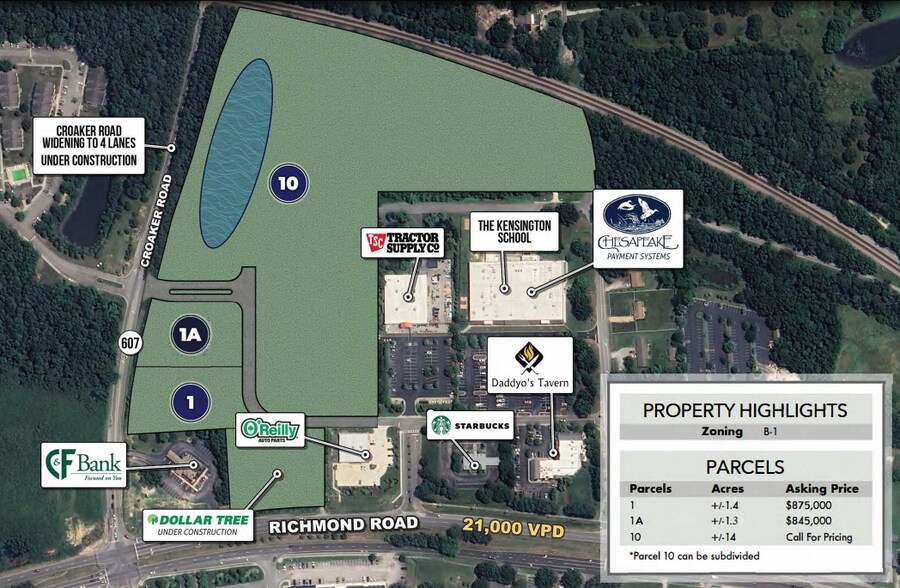 7500 Richmond Rd, Williamsburg, VA à vendre - Photo du bâtiment - Image 1 de 4