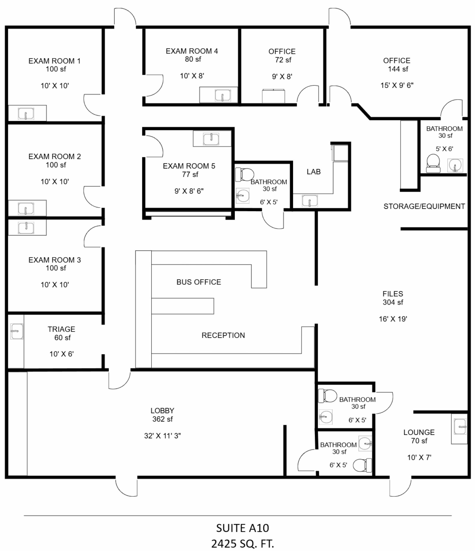 15055 East Fwy, Channelview, TX à louer Plan d’étage- Image 1 de 1