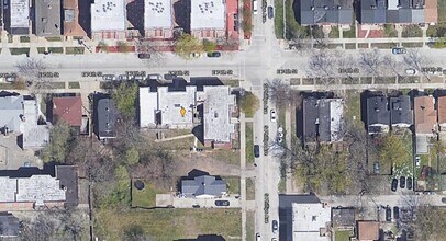 7400 S Phillips Ave, Chicago, IL - AÉRIEN Vue de la carte