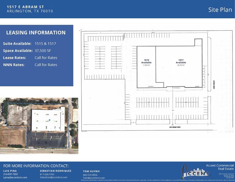 1515 E Abram St, Arlington, TX à louer - Photo du bâtiment - Image 2 de 4