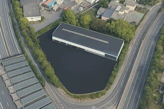 Villeneuve-la-Garenne - AÉRIEN Vue de la carte