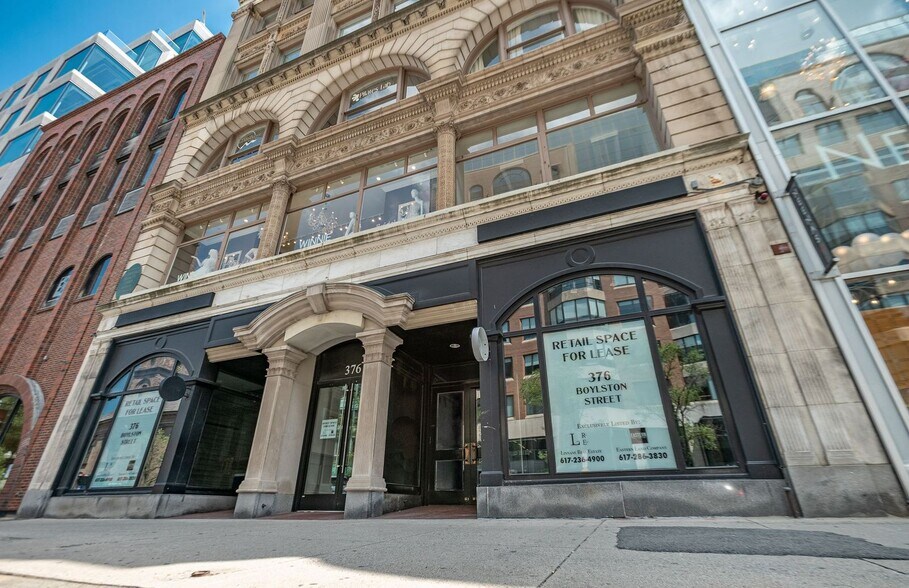 376 Boylston St, Boston, MA à louer - Photo du bâtiment - Image 2 de 2