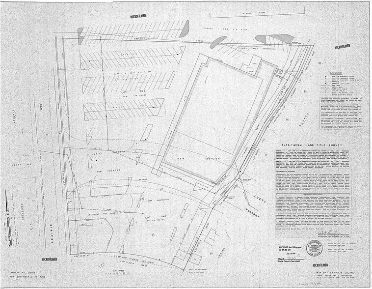 1805 Prairie Ave, Beloit, WI à vendre - Plan cadastral - Image 3 de 3
