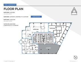 5200 Lankershim Blvd, North Hollywood, CA à louer Plan d’étage- Image 1 de 1