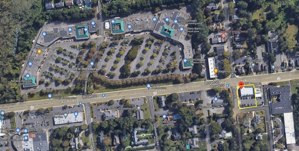 674-682 Broad St, Shrewsbury, NJ à louer - Photo du bâtiment - Image 3 de 5