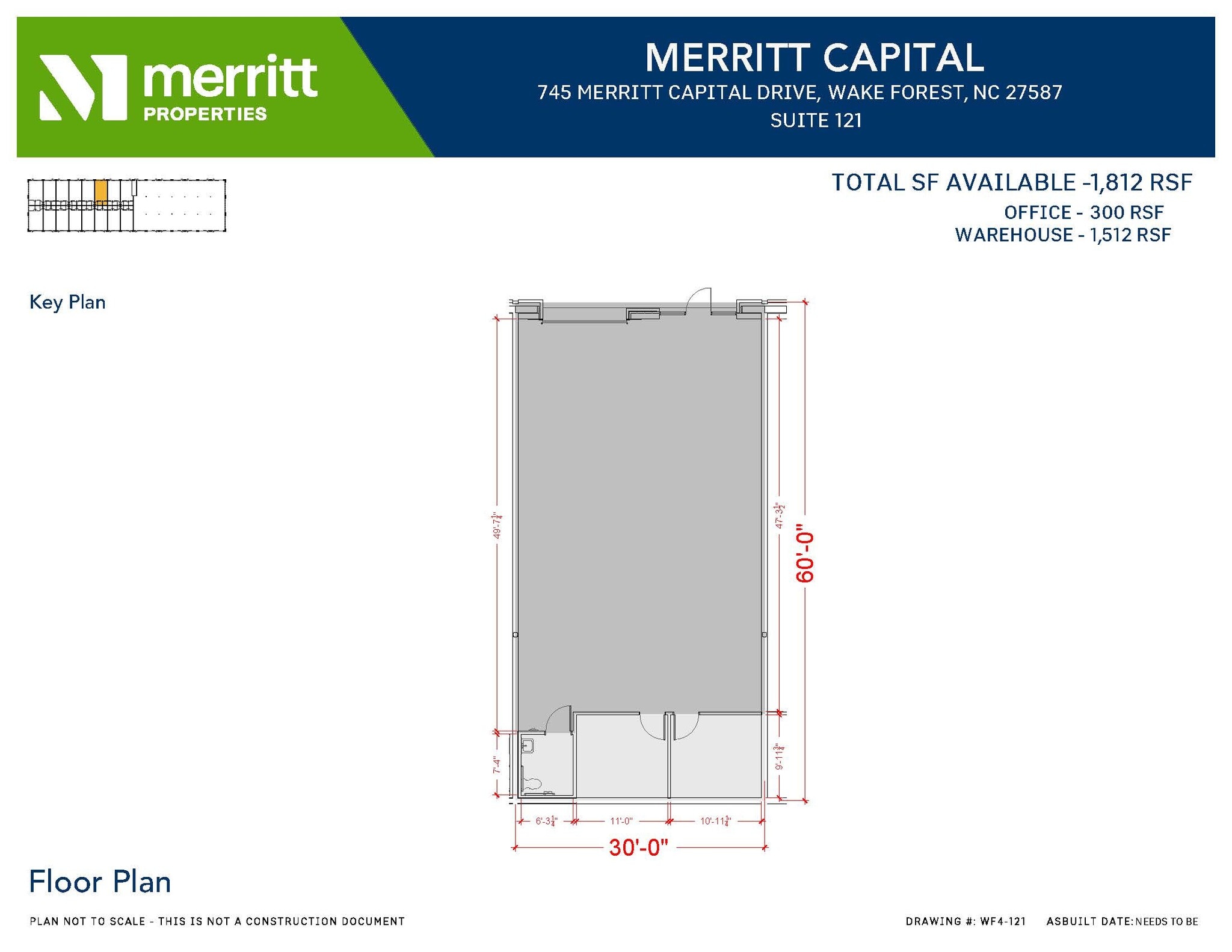 741 Merritt Capital Dr, Wake Forest, NC for lease Interior Photo- Image 1 of 1