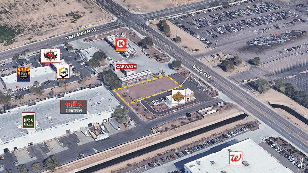 220 N 83rd Ave, Tolleson, AZ for lease - Aerial - Image 2 of 5