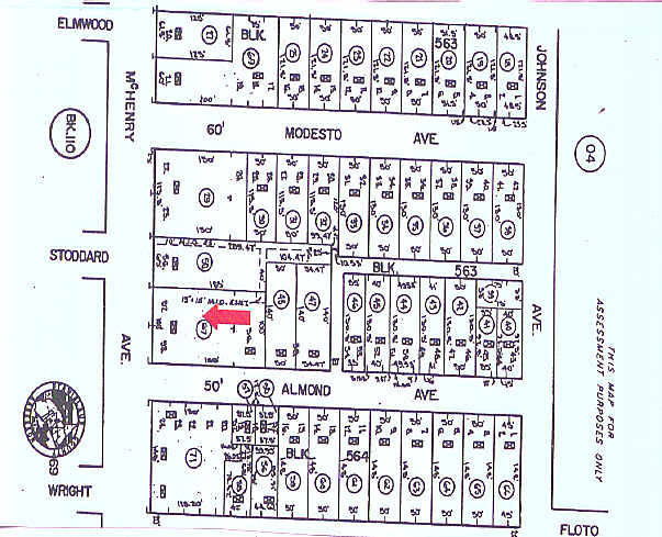 318 McHenry Ave, Modesto, CA for sale - Plat Map - Image 2 of 8