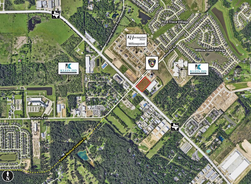 Mahaffey Rd, Tomball, TX à vendre - Photo du bâtiment - Image 1 de 3