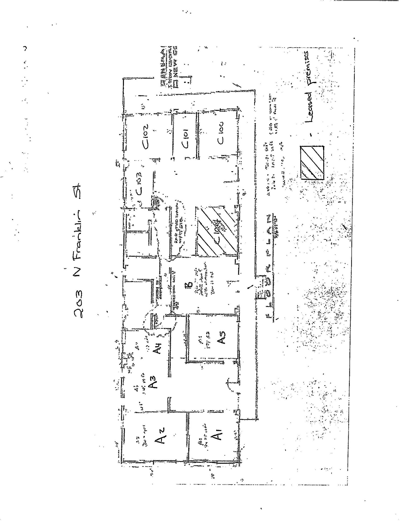 203 N Franklin St, Remington, VA for lease Floor Plan- Image 1 of 1