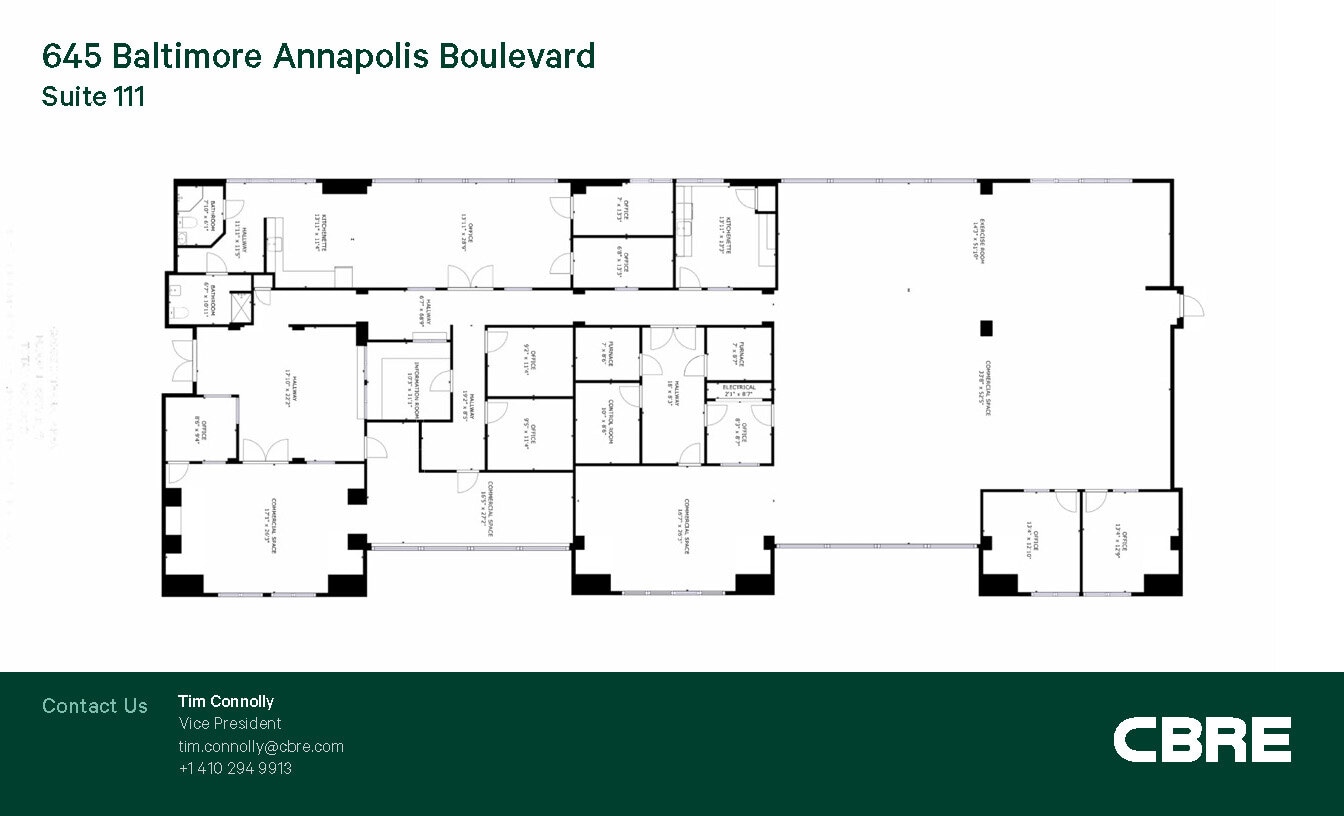 645 Baltimore Annapolis Blvd, Severna Park, MD for lease Floor Plan- Image 1 of 1