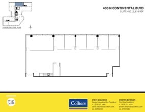 300 Continental Blvd, El Segundo, CA for lease Floor Plan- Image 1 of 2