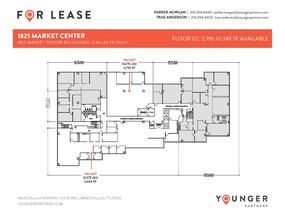 1825 Market Center Blvd, Dallas, TX for lease Floor Plan- Image 1 of 1