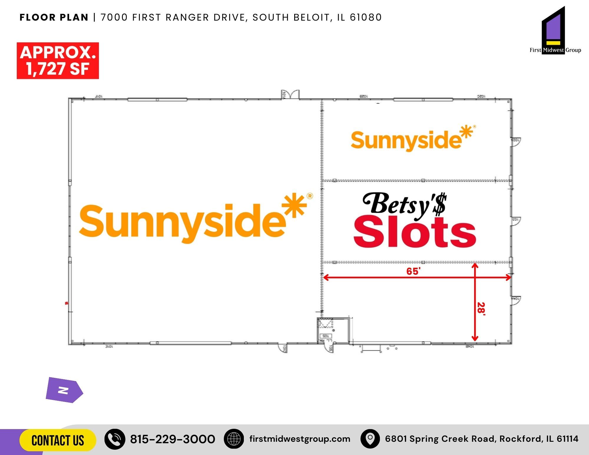 7000 First Ranger Dr, South Beloit, IL à louer Photo du bâtiment- Image 1 de 1