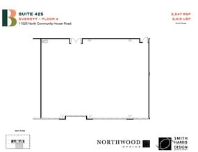 11525 N Community House Rd, Charlotte, NC for lease Floor Plan- Image 1 of 1