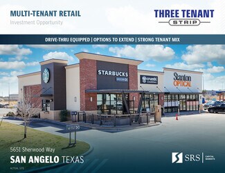 Plus de détails pour 5651 Sherwood Way, San Angelo, TX - Commerce de détail à vendre