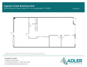 6555 Powerline Rd, Fort Lauderdale, FL for lease Floor Plan- Image 1 of 20