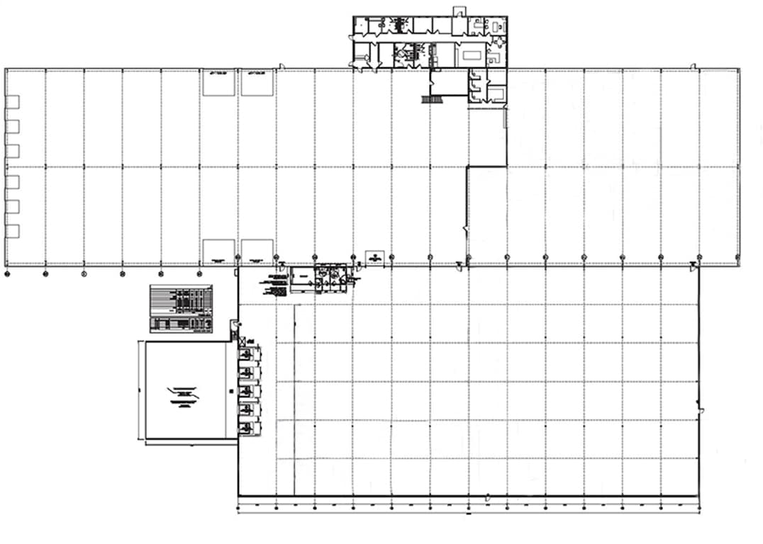 2711 Commerce Rd S, Wilson, NC à vendre Plan d’étage- Image 1 de 1