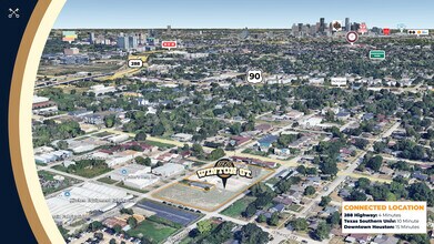 6920 Winton St, Houston, TX - Aérien  Vue de la carte