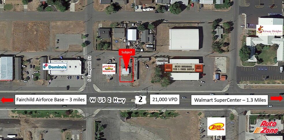 12518 W Us-2 Hwy, Spokane, WA à louer - Photo du bâtiment - Image 2 de 4