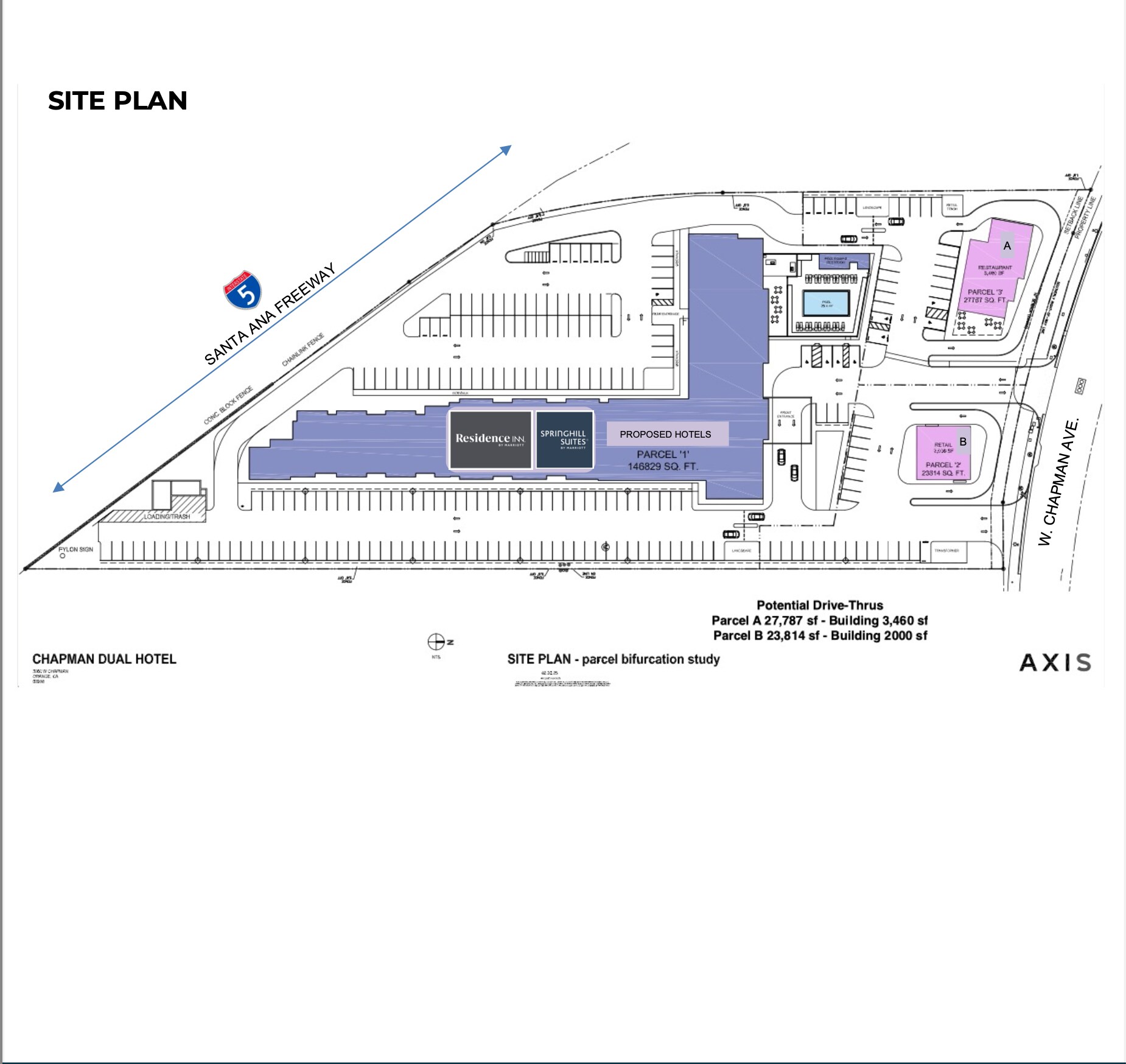2920 W Chapman Ave, Orange, CA for lease Site Plan- Image 1 of 2