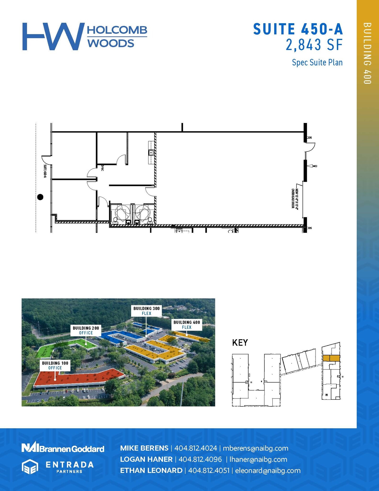1000 Holcomb Woods Pky, Roswell, GA à louer Plan d’étage- Image 1 de 4