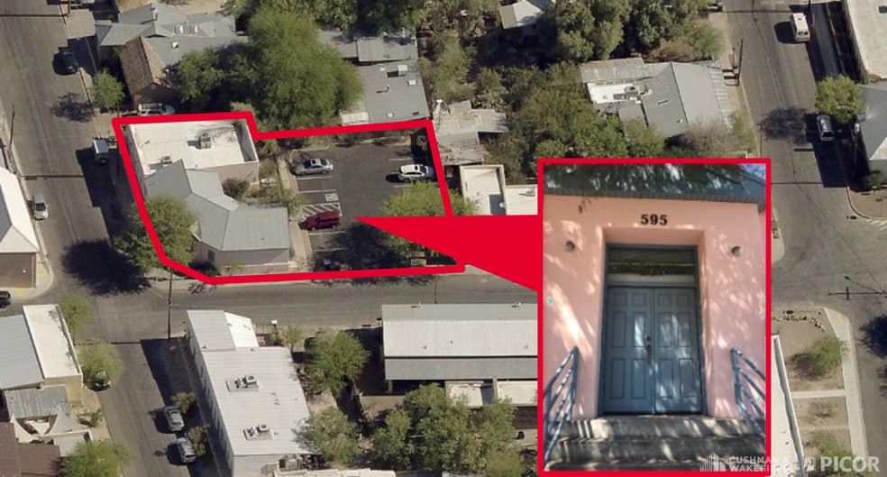 595 S Meyer Ave, Tucson, AZ for lease - Building Photo - Image 1 of 11