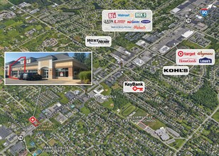 5965 Transit Rd, East Amherst, NY - Aérien  Vue de la carte