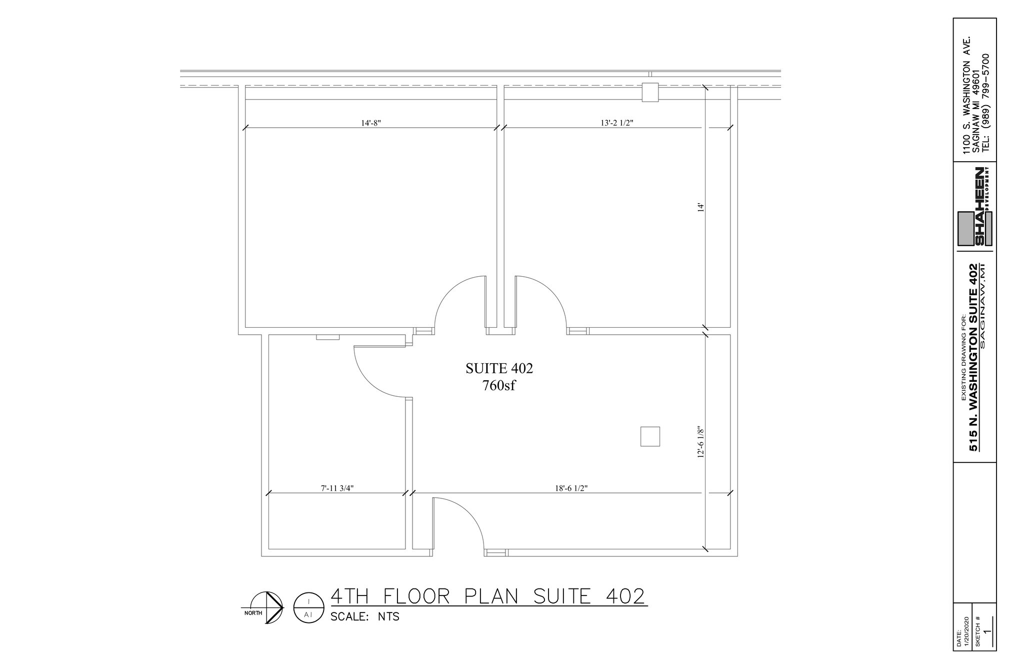 515 N Washington Ave, Saginaw, MI for lease Site Plan- Image 1 of 1