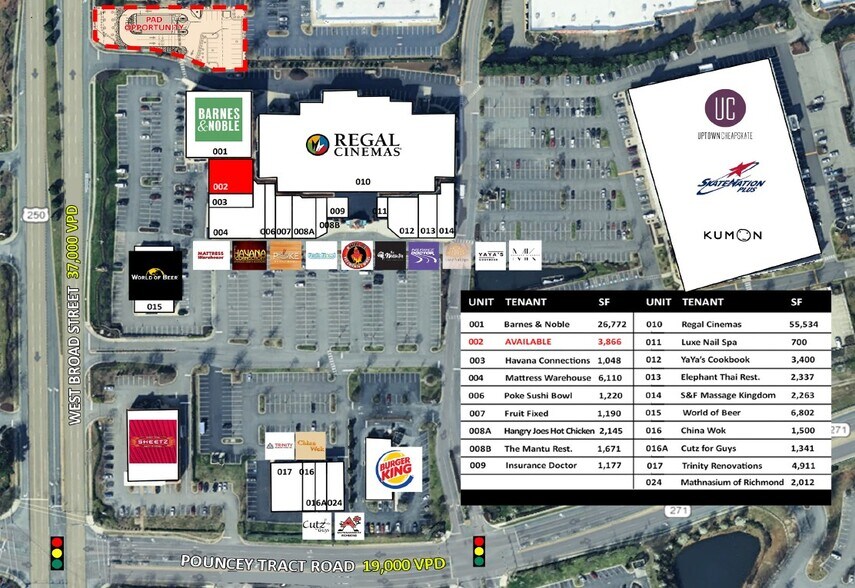 11500-11900 W Broad St, Richmond, VA à louer - Photo du bâtiment - Image 3 de 10