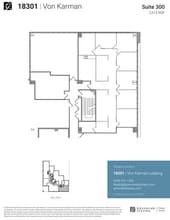 18201 Von Karman Ave, Irvine, CA for lease Floor Plan- Image 1 of 1