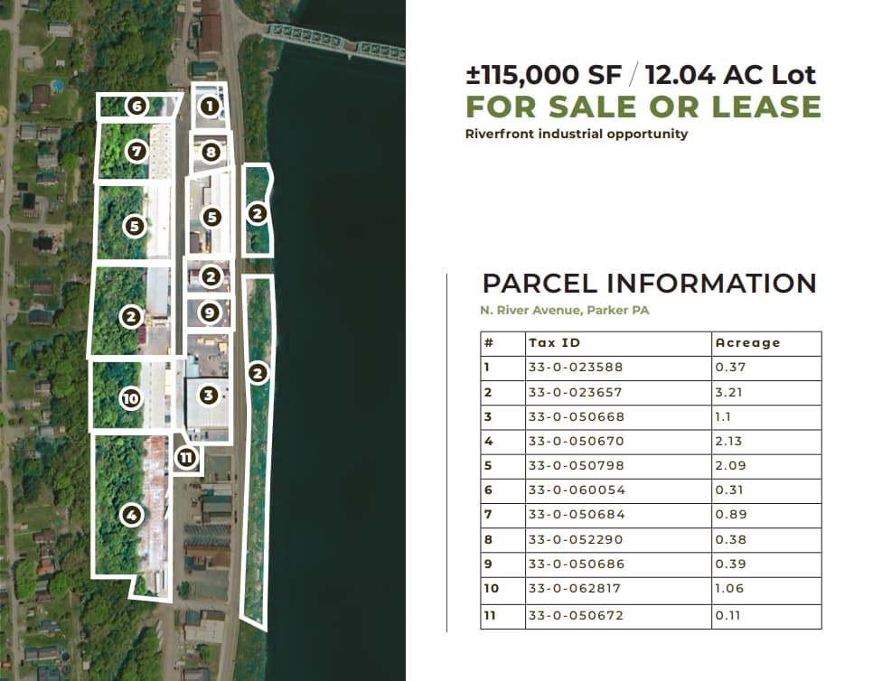 116 N River Ave, Parker, PA for lease Site Plan- Image 1 of 1