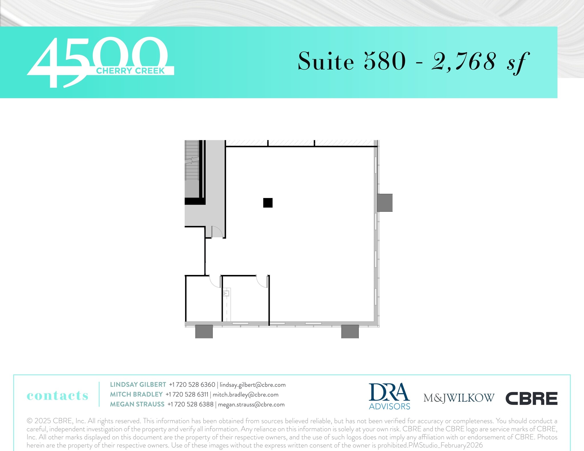 4500 S Cherry Creek Dr, Denver, CO à louer Plan de site- Image 1 de 1