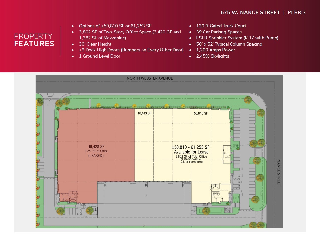 675 W Nance St, Perris, CA for lease Floor Plan- Image 1 of 1