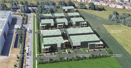 Chanteloup-en-Brie - AÉRIEN Vue de la carte