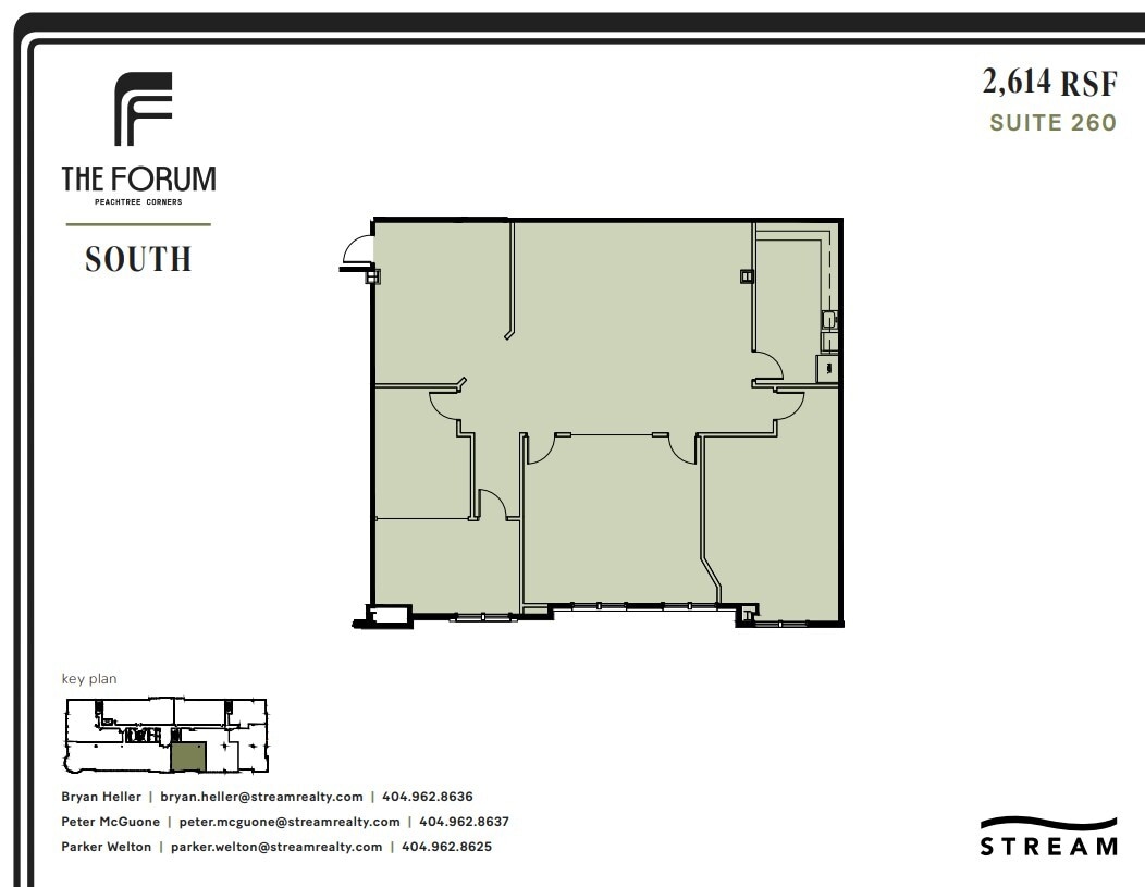 5201 Peachtree Pky, Norcross, GA for lease Floor Plan- Image 1 of 1