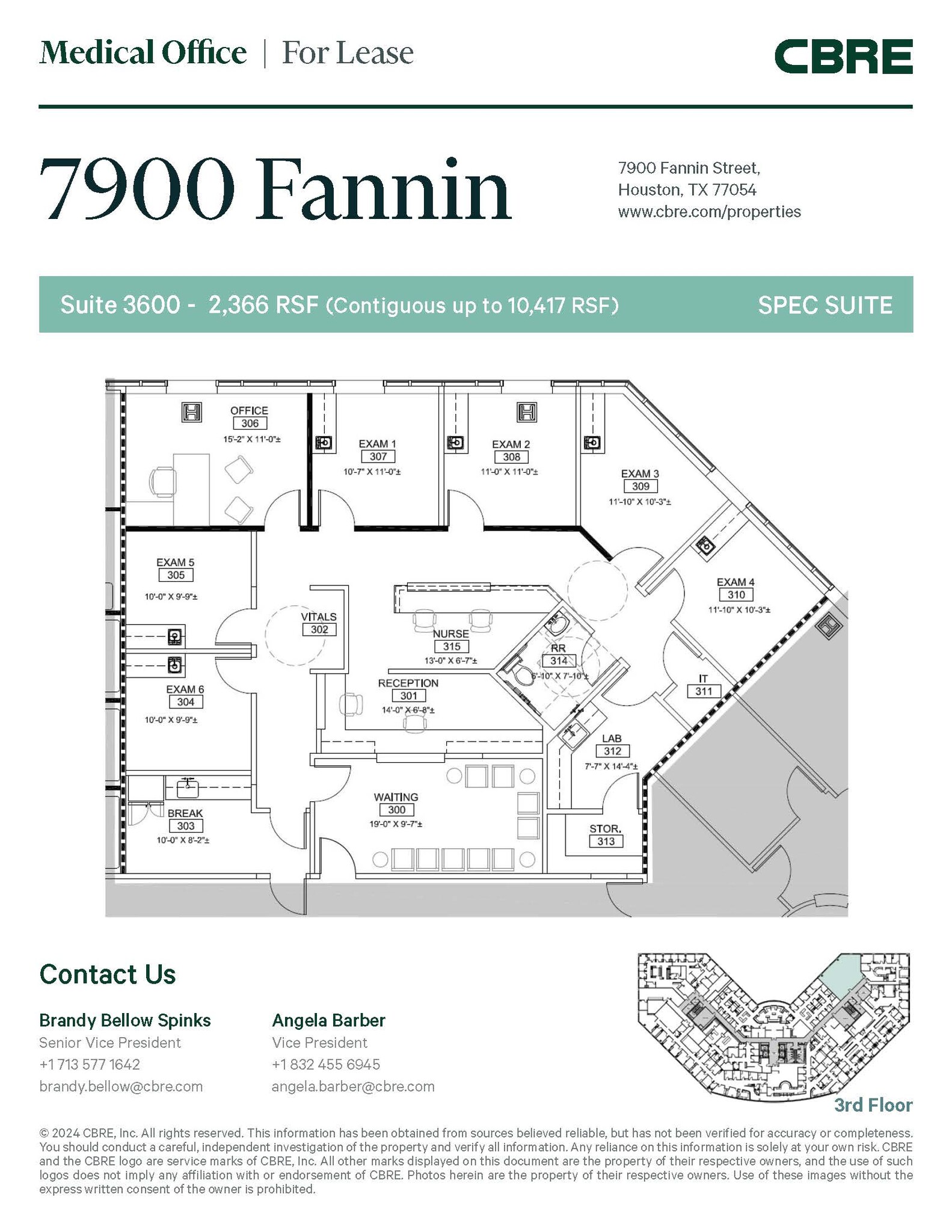 7900 Fannin St, Houston, TX for lease Building Photo- Image 1 of 1