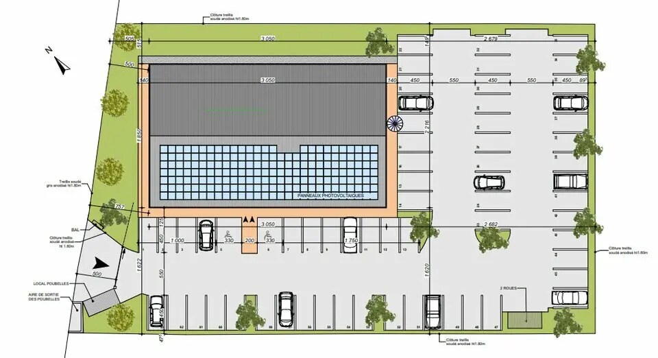 Bureau dans Villefranche-sur-Saône à louer - Plan de site - Image 2 de 3