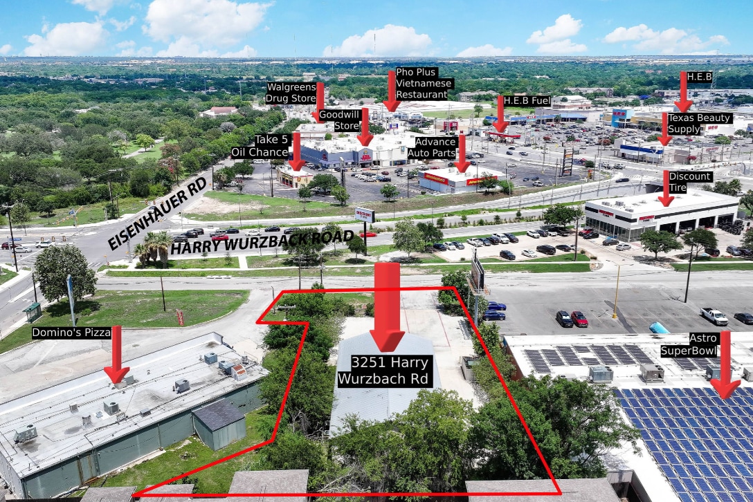3251 Harry Wurzbach Rd, San Antonio, TX for sale Building Photo- Image 1 of 36