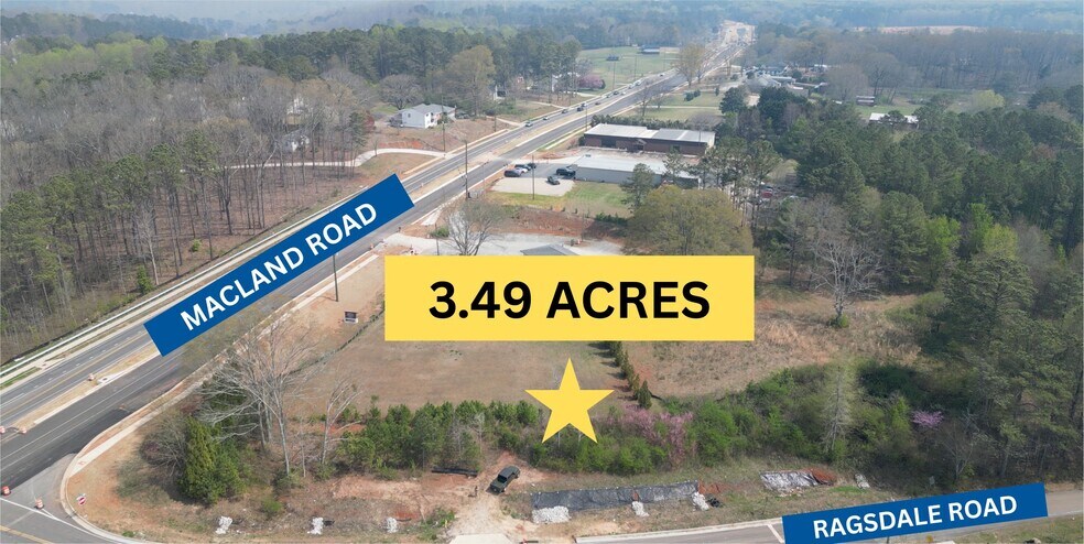 2456 Macland Rd, Dallas, GA à vendre - Aérien - Image 3 de 4